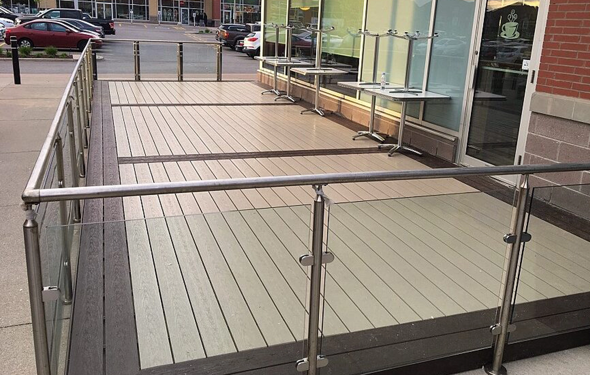 Marengo vinyl deck installation in South Florida